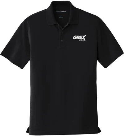 Port Authority Dry Zone UV Micro-Mesh Polo with custom logo embroidery