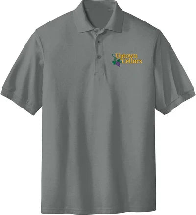 Port Authority Silk Touch Polo with custom logo embroidery