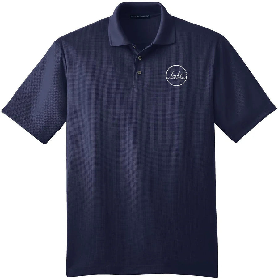 Port Authority Performance Fine Jacquard Polo with custom logo embroidery