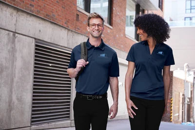 Port Authority Silk Touch Performance Polo with custom logo embroidery