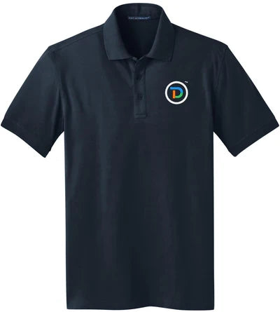 Port Authority Stretch Pique Polo with custom logo embroidery