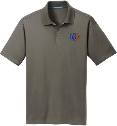 Port Authority Rapid Dry Mesh Polo with custom logo embroidery