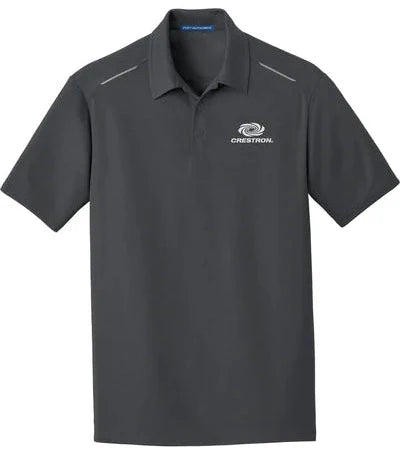 Port Authority Pinpoint Mesh Polo with custom logo embroidery