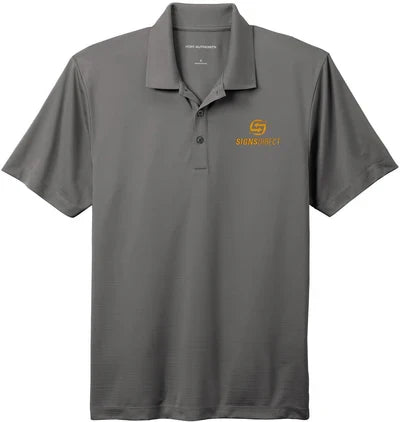 Port Authority Eclipse Stretch Polo with custom logo embroidery