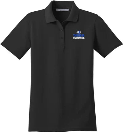 Port Authority Ladies Stain-Release Polo with custom logo embroidery