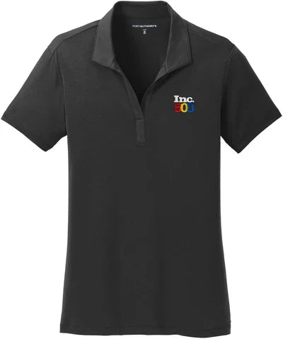 Port Authority Ladies Cotton Touch Performance Polo with custom logo embroidery