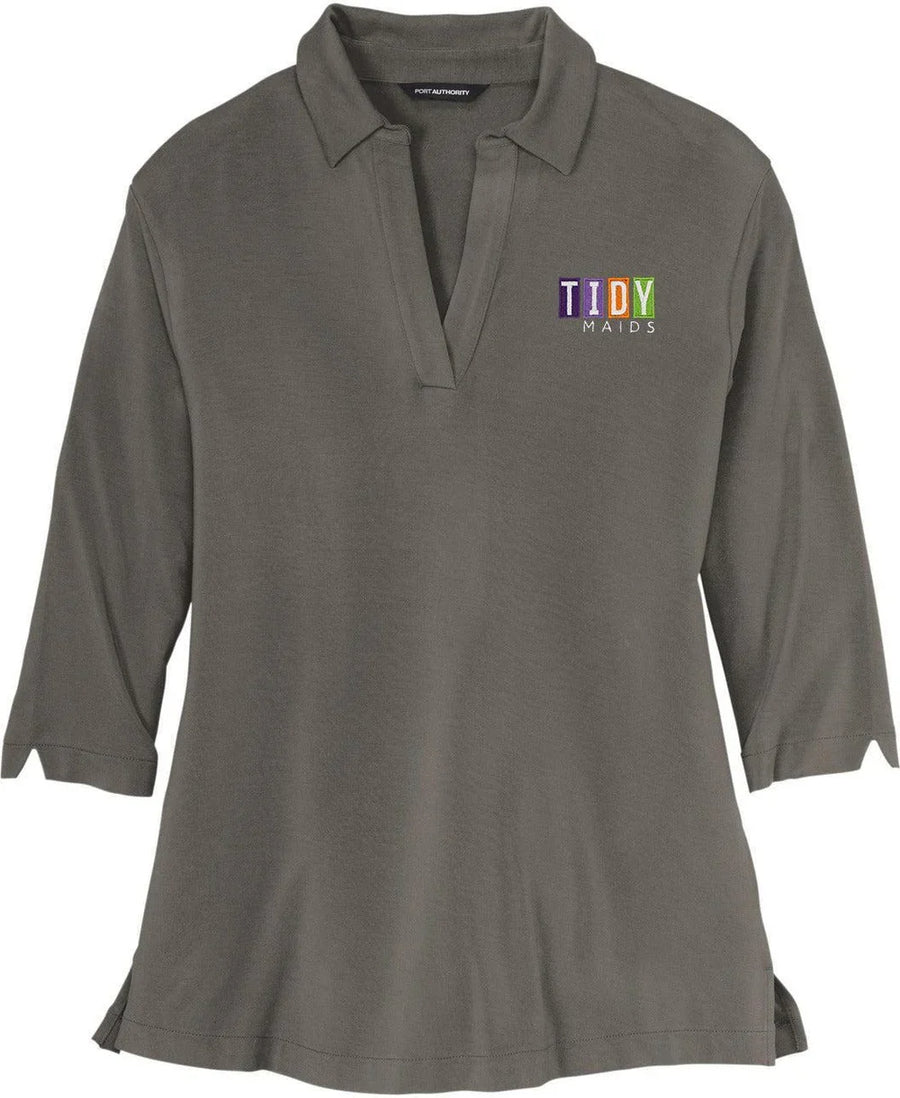Port Authority Women's Luxe Knit Tunic with custom logo embroidery
