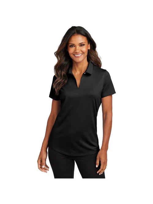 Port Authority Ladies City Stretch Polo with custom logo embroidery