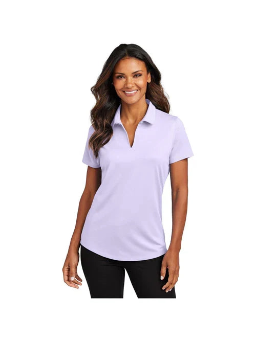 Port Authority Ladies City Stretch Polo with custom logo embroidery