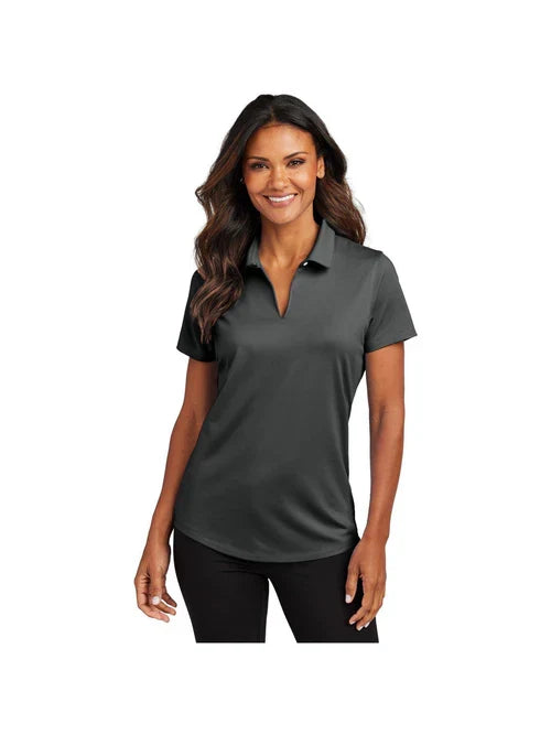 Port Authority Ladies City Stretch Polo with custom logo embroidery