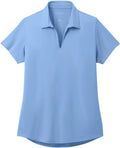 Port Authority Ladies City Stretch Polo with custom logo embroidery