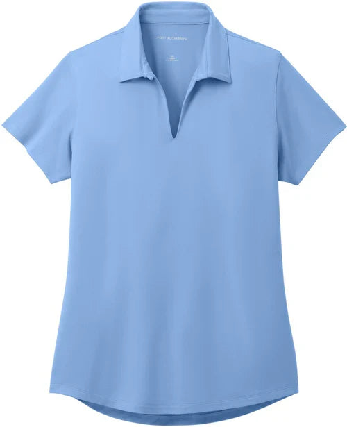 Port Authority Ladies City Stretch Polo with custom logo embroidery