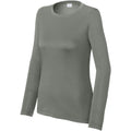 Sport-Tek Ladies Posi-UV Pro Long Sleeve with custom logo embroidery