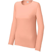 Sport-Tek Ladies Posi-UV Pro Long Sleeve with custom logo embroidery