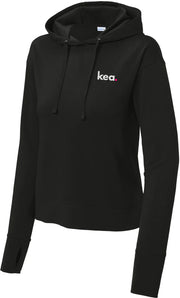 Sport-Tek Ladies Sport-Wick Fleece Hoodie with custom logo embroidery
