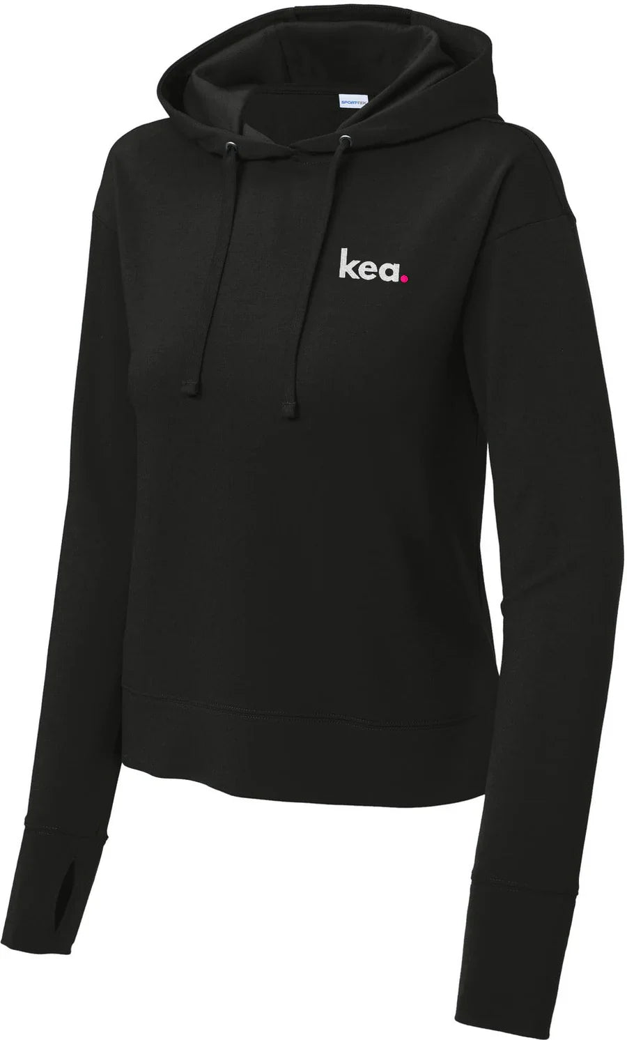 Sport-Tek Ladies Sport-Wick Fleece Hoodie with custom logo embroidery
