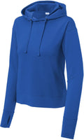 Sport-Tek Ladies Sport-Wick Fleece Hoodie with custom logo embroidery