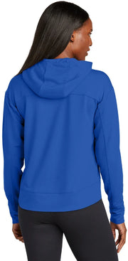 Sport-Tek Ladies Sport-Wick Fleece Hoodie with custom logo embroidery
