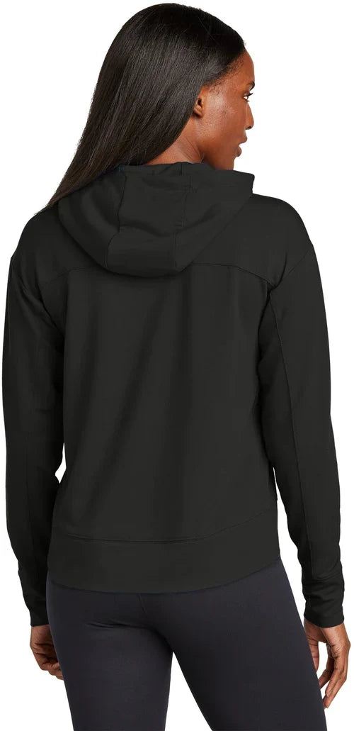 Sport-Tek Ladies Sport-Wick Fleece Hoodie with custom logo embroidery