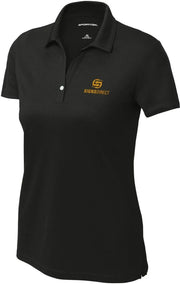 Sport-Tek Women's UV Micropique Polo with custom logo embroidery