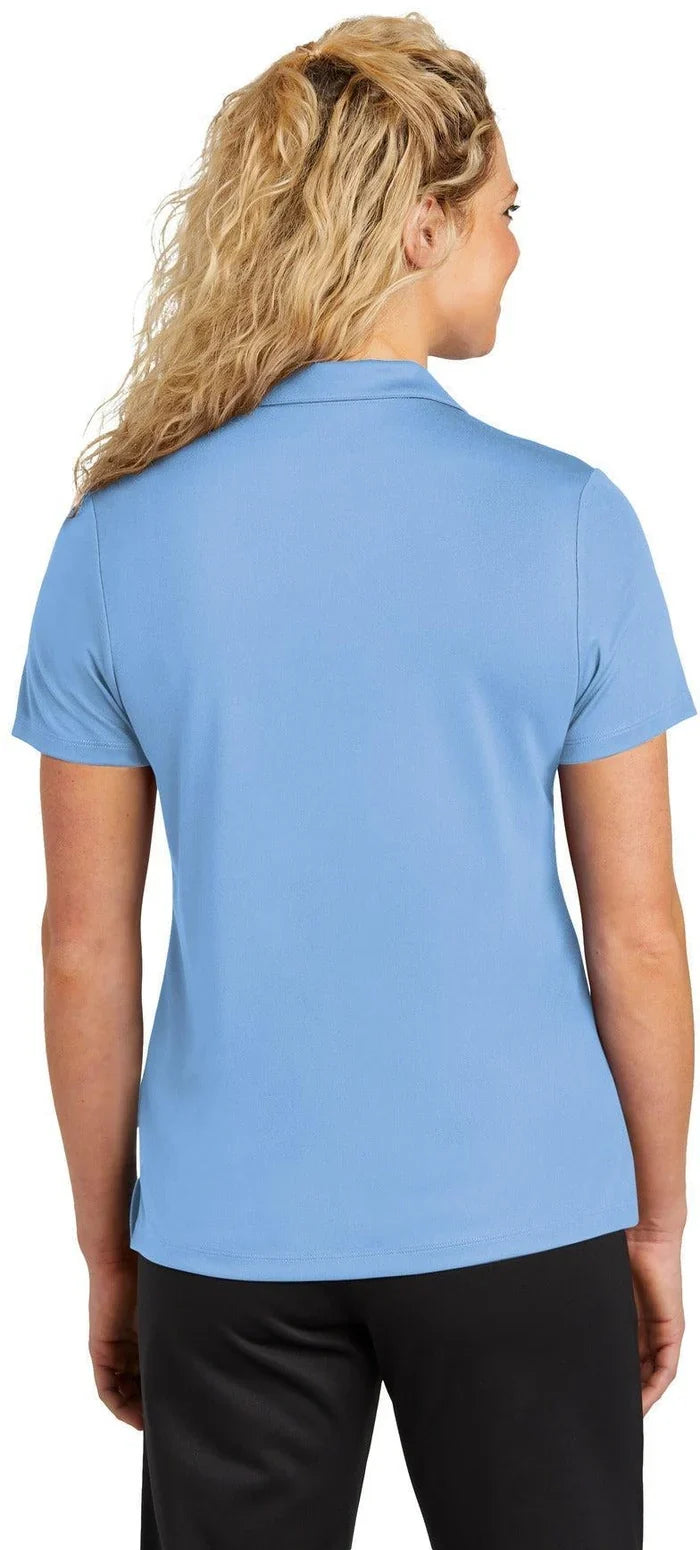 Sport-Tek Women's UV Micropique Polo with custom logo embroidery