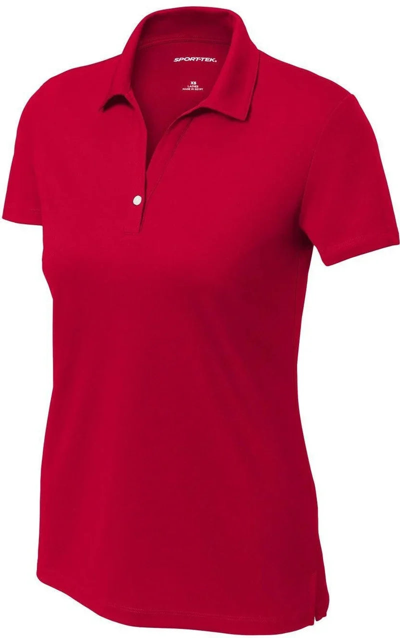 Sport-Tek Women's UV Micropique Polo with custom logo embroidery