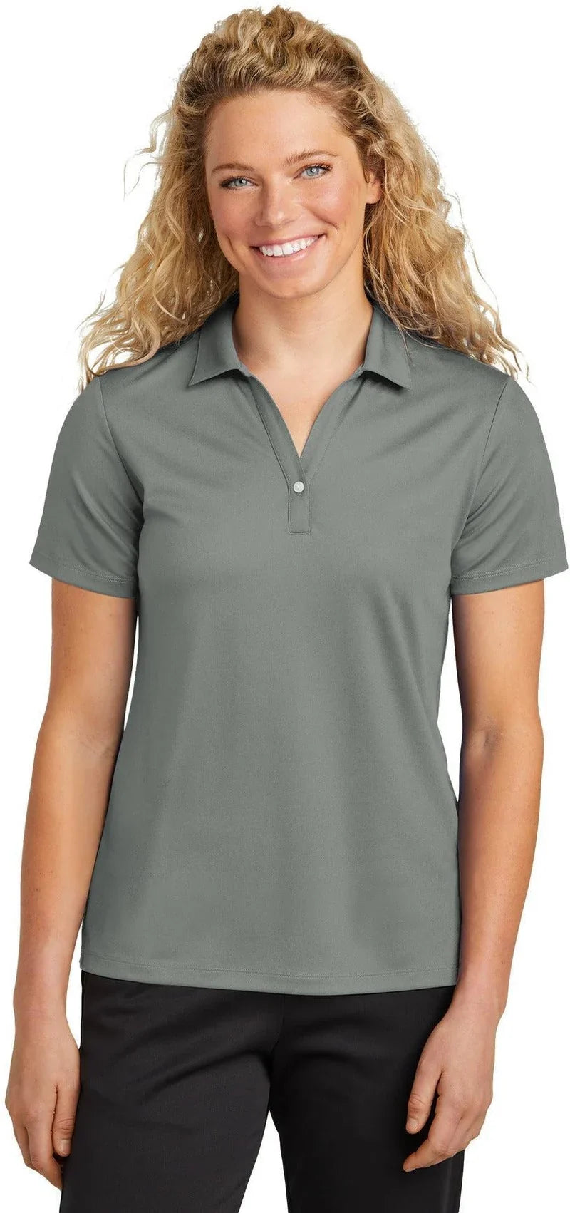 Sport-Tek Women's UV Micropique Polo with custom logo embroidery