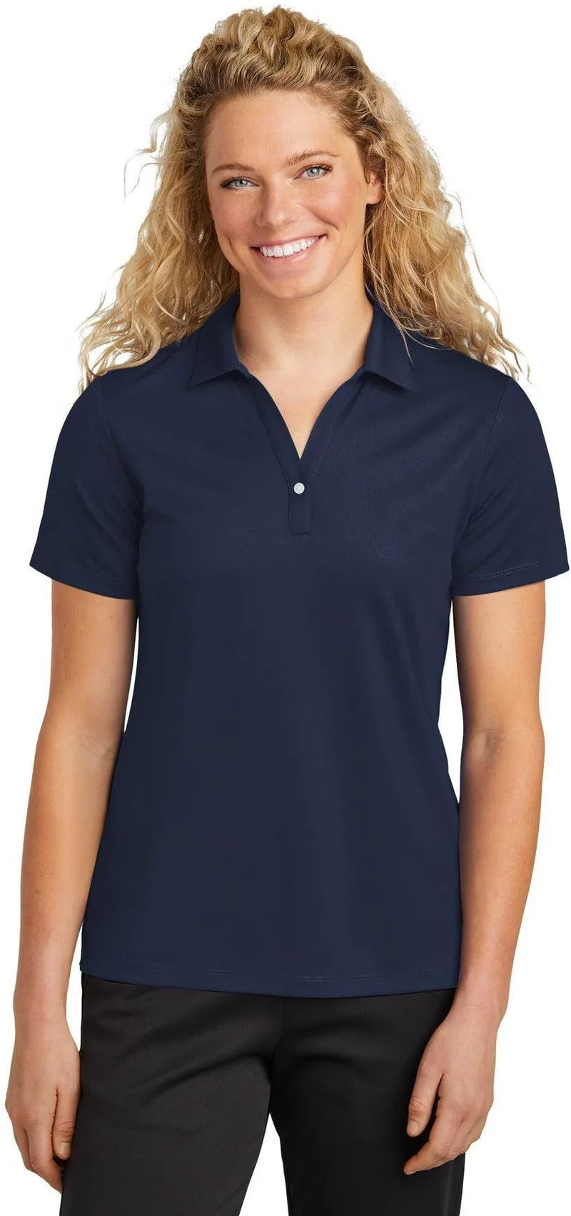 Sport-Tek Women's UV Micropique Polo with custom logo embroidery