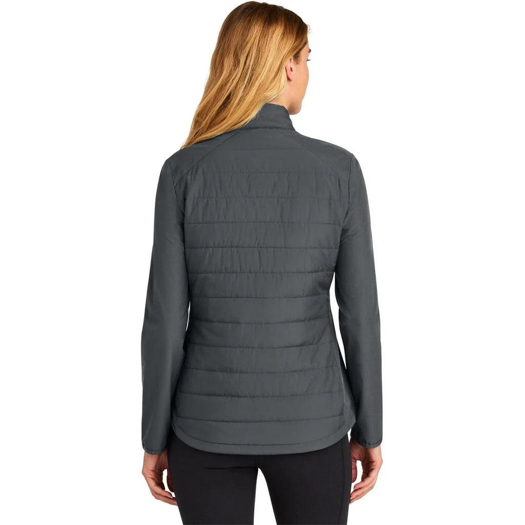 Sport-Tek Women’s Teknical Hybrid Jacket with custom logo embroidery
