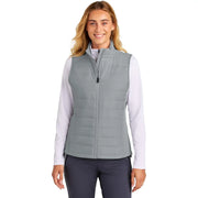 Sport-Tek Women’s Teknical Hybrid Vest with custom logo embroidery