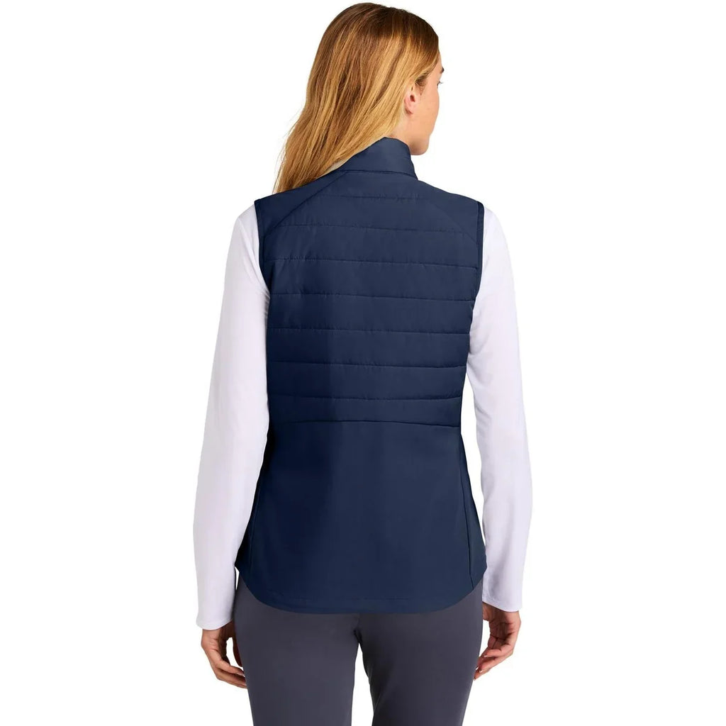 Sport-Tek Women’s Teknical Hybrid Vest with custom logo embroidery