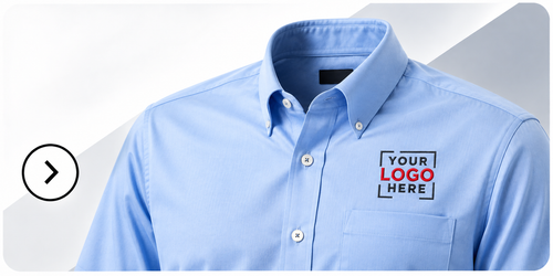 Custom embroidered dress shirts