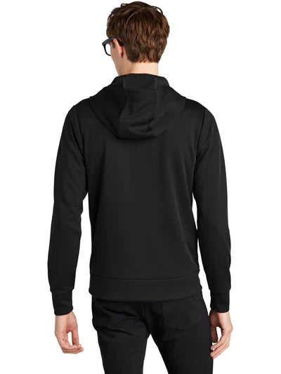 Mercer+Mettle Double-Knit Full-Zip Hoodie with custom logo embroidery