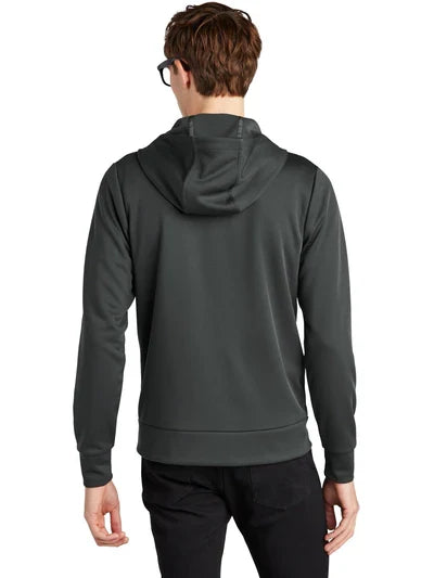 Mercer+Mettle Double-Knit Full-Zip Hoodie with custom logo embroidery