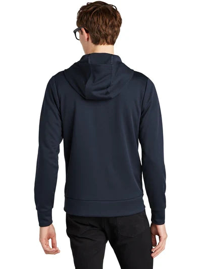 Mercer+Mettle Double-Knit Full-Zip Hoodie with custom logo embroidery