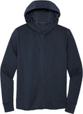 Mercer+Mettle Double-Knit Full-Zip Hoodie with custom logo embroidery