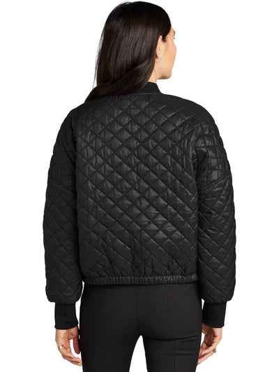 Mercer+Mettle Women’s Boxy Quilted Jacket with custom logo embroidery