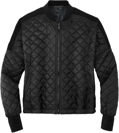 Mercer+Mettle Women’s Boxy Quilted Jacket with custom logo embroidery