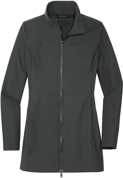 Mercer+Mettle Women’s Faille Soft Shell with custom logo embroidery