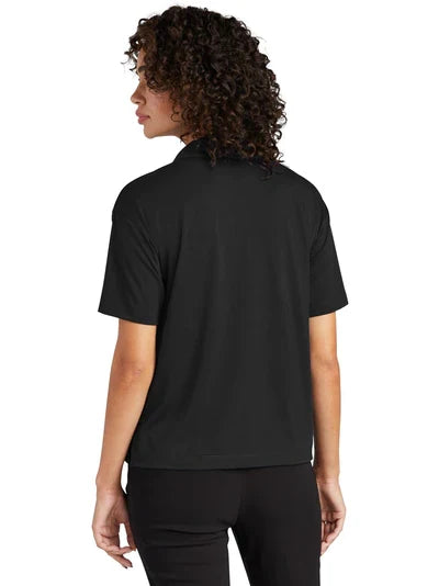 Mercer+Mettle Women’s Stretch Jersey Polo with custom logo embroidery