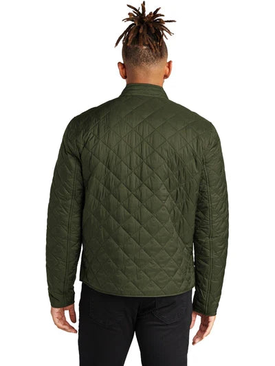 Mercer+Mettle Quilted Full-Zip Jacket with custom logo embroidery