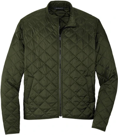 Mercer+Mettle Quilted Full-Zip Jacket with custom logo embroidery