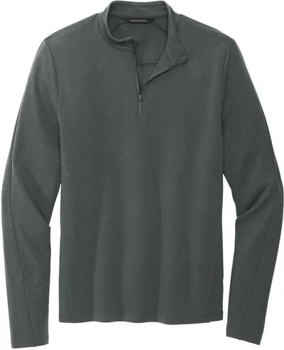 Mercer+Mettle Stretch 1/4-Zip Pullover with custom logo embroidery