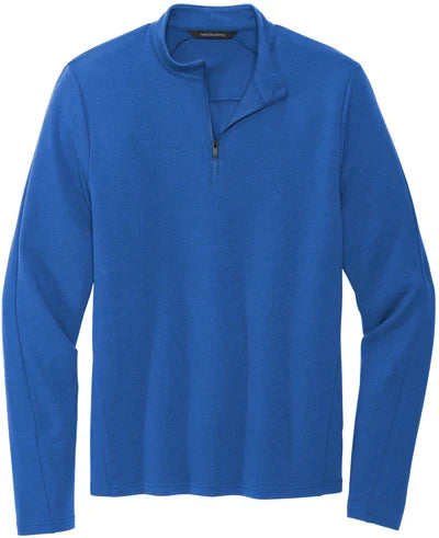 Mercer+Mettle Stretch 1/4-Zip Pullover with custom logo embroidery