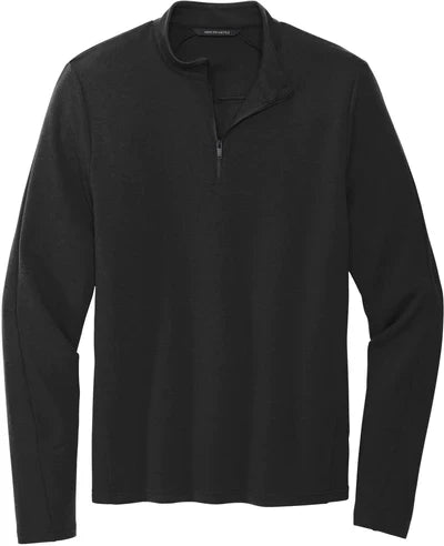 Mercer+Mettle Stretch 1/4-Zip Pullover with custom logo embroidery