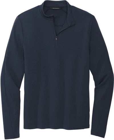 Mercer+Mettle Stretch 1/4-Zip Pullover with custom logo embroidery