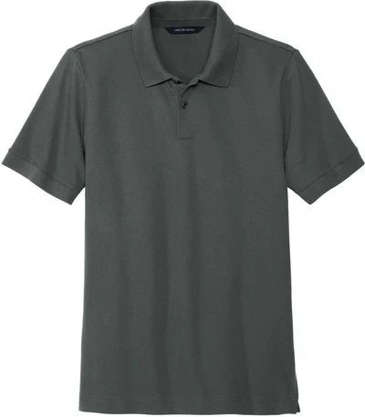 Mercer+Mettle Stretch Heavyweight Pique Polo with custom logo embroidery