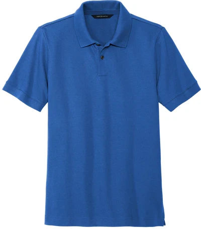 Mercer+Mettle Stretch Heavyweight Pique Polo with custom logo embroidery