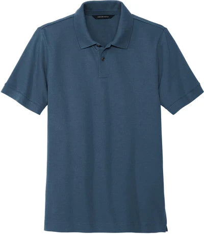 Mercer+Mettle Stretch Heavyweight Pique Polo with custom logo embroidery