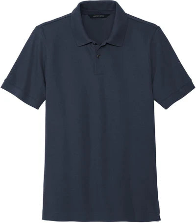 Mercer+Mettle Stretch Heavyweight Pique Polo with custom logo embroidery